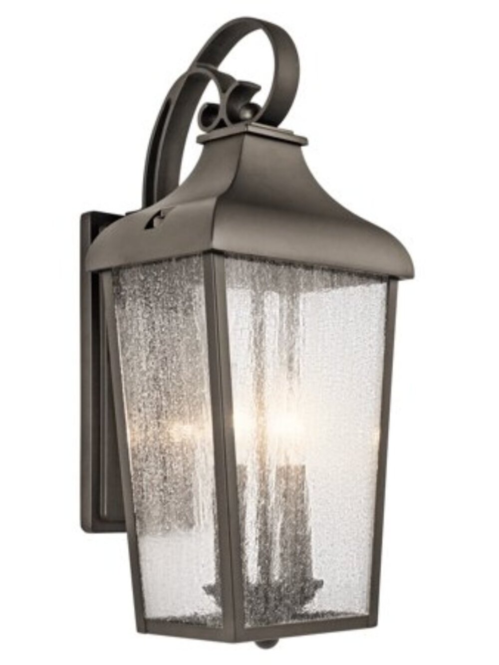 Kichler Forestdale 2 Light 19 Inches Tall Outdoor Wall Sconce